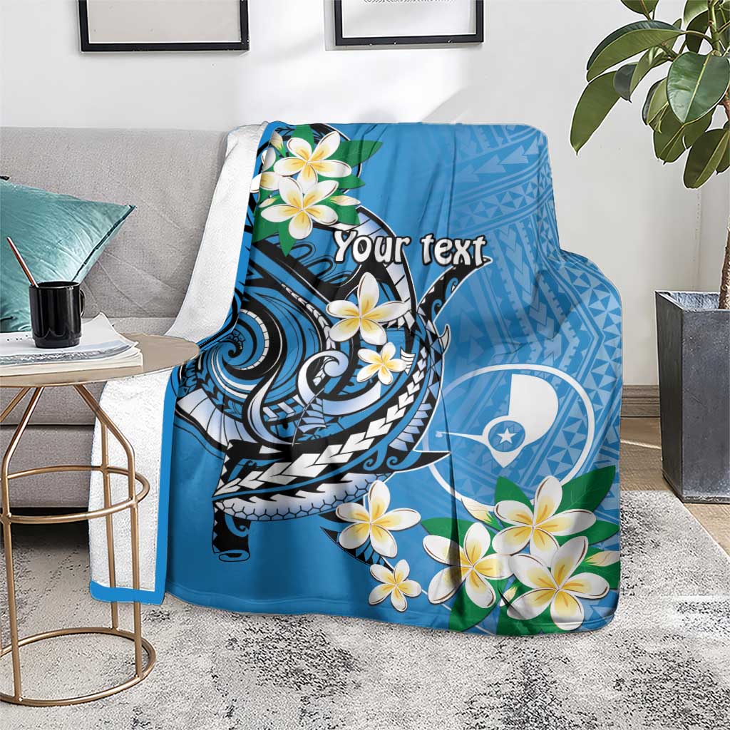 FSM Yap State Polynesian Shark Tattoo Personalised Blanket LT9 - Polynesian Pride