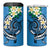 FSM Yap State Polynesian Shark Tattoo Personalised 4 in 1 Can Cooler Tumbler