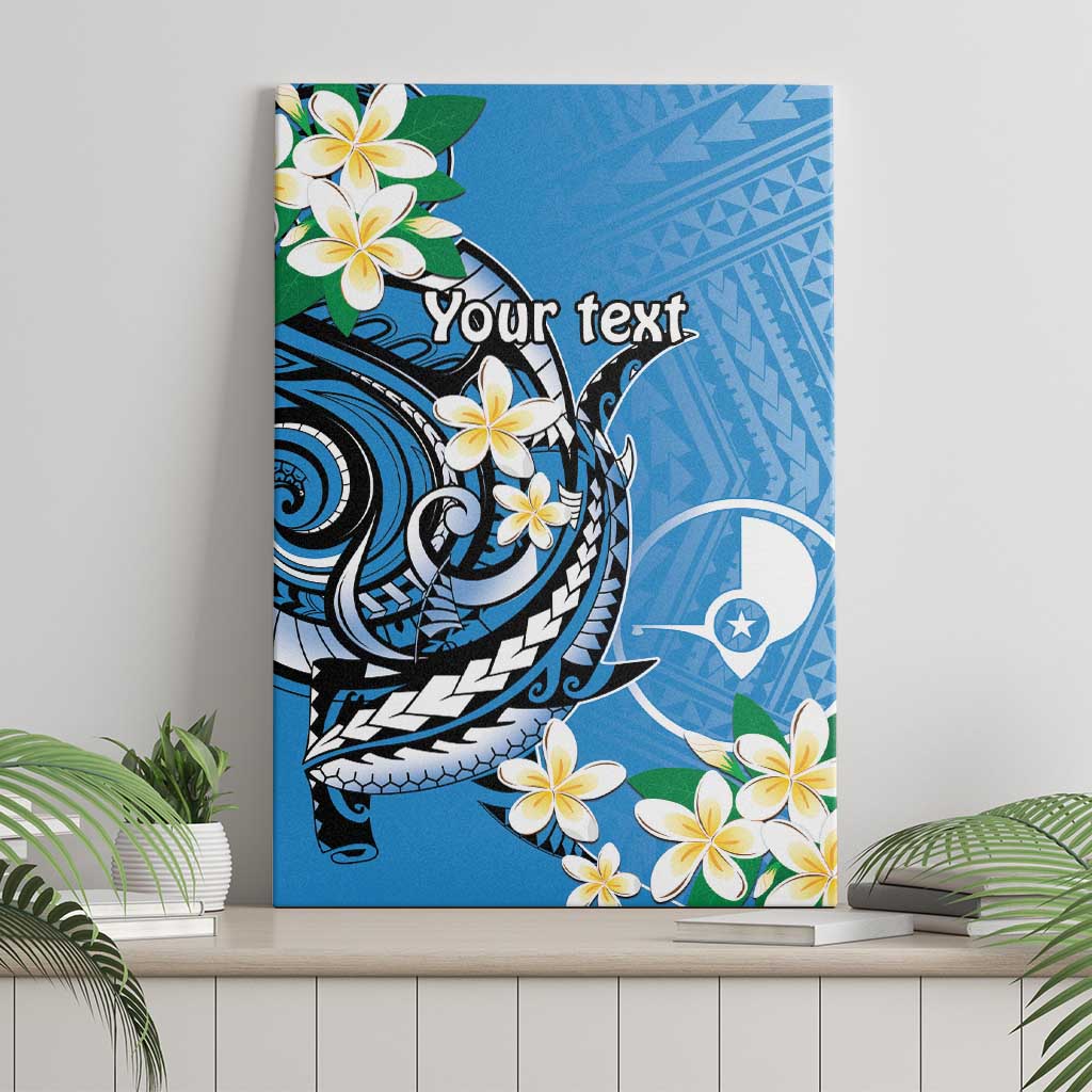 FSM Yap State Polynesian Shark Tattoo Personalised Canvas Wall Art LT9 - Polynesian Pride