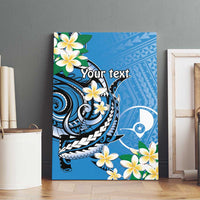 FSM Yap State Polynesian Shark Tattoo Personalised Canvas Wall Art LT9 - Polynesian Pride
