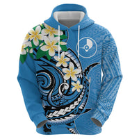 FSM Yap State Polynesian Shark Tattoo Personalised Hoodie LT9 - Polynesian Pride