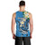 FSM Yap State Polynesian Shark Tattoo Personalised Men Tank Top