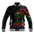 New Caledonia Polynesian Tatoo Personalised Baseball Jacket