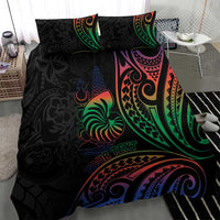 New Caledonia Polynesian Tatoo Personalised Bedding Set LT9 - Polynesian Pride