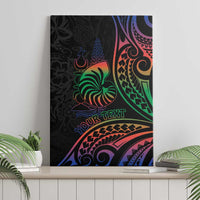 New Caledonia Polynesian Tatoo Personalised Canvas Wall Art LT9 - Polynesian Pride