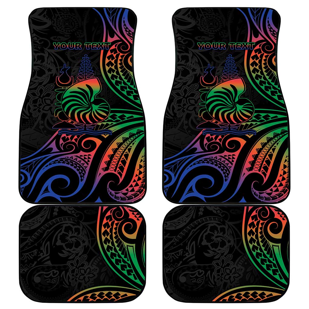 New Caledonia Polynesian Tatoo Personalised Car Mats LT9 - Polynesian Pride
