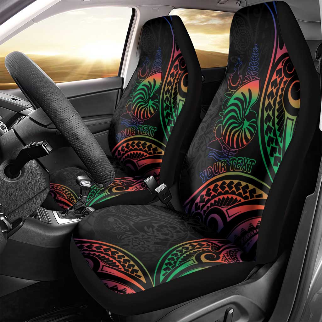 New Caledonia Polynesian Tatoo Personalised Car Seat Cover LT9 - Polynesian Pride