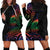 New Caledonia Polynesian Tatoo Personalised Hoodie Dress