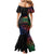 New Caledonia Polynesian Tatoo Personalised Mermaid Dress