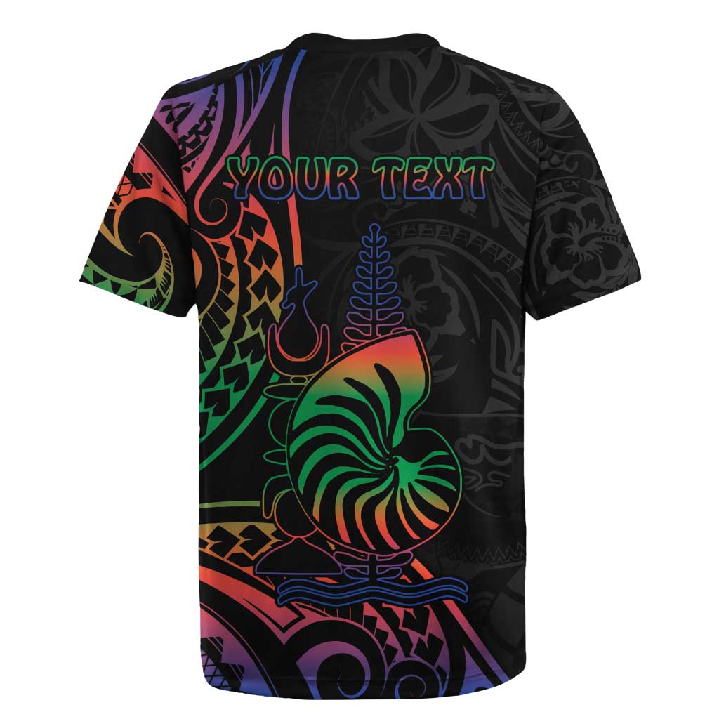 New Caledonia Polynesian Tatoo Personalised Rugby Jersey LT9 - Polynesian Pride