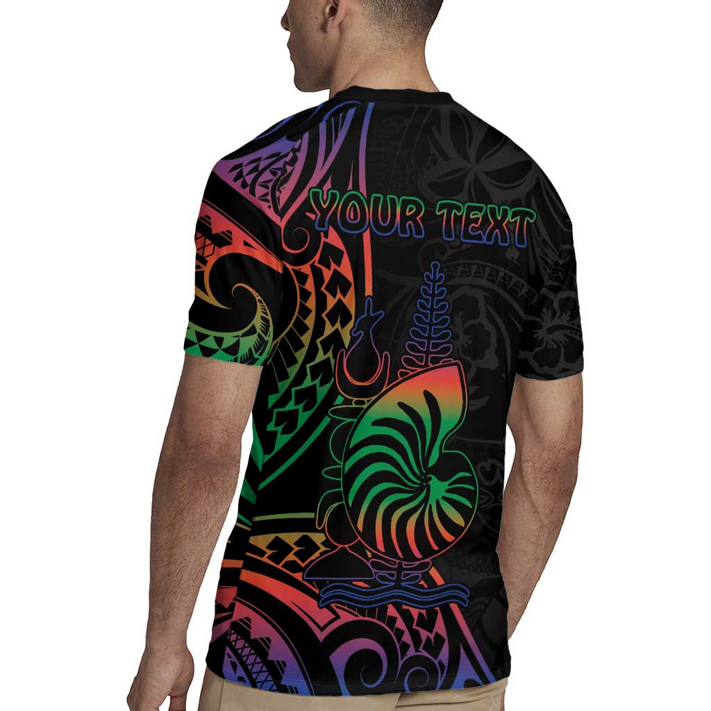 New Caledonia Polynesian Tatoo Personalised Rugby Jersey LT9 - Polynesian Pride