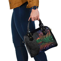 New Caledonia Polynesian Tatoo Personalised Shoulder Handbag LT9 - Polynesian Pride