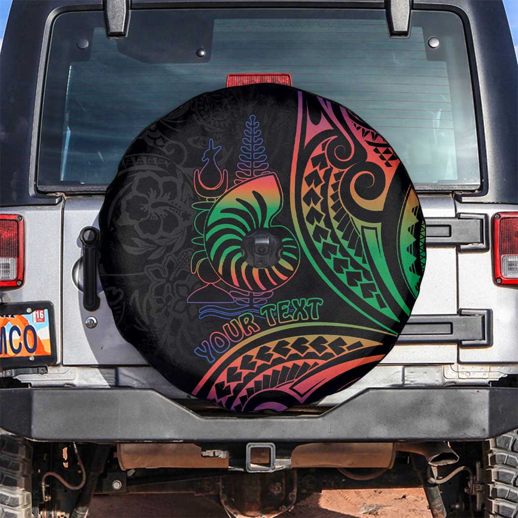 New Caledonia Polynesian Tatoo Personalised Spare Tire Cover