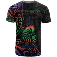 New Caledonia Polynesian Tatoo Personalised T Shirt LT9 - Polynesian Pride