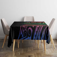 New Caledonia Polynesian Tatoo Personalised Tablecloth LT9 - Polynesian Pride