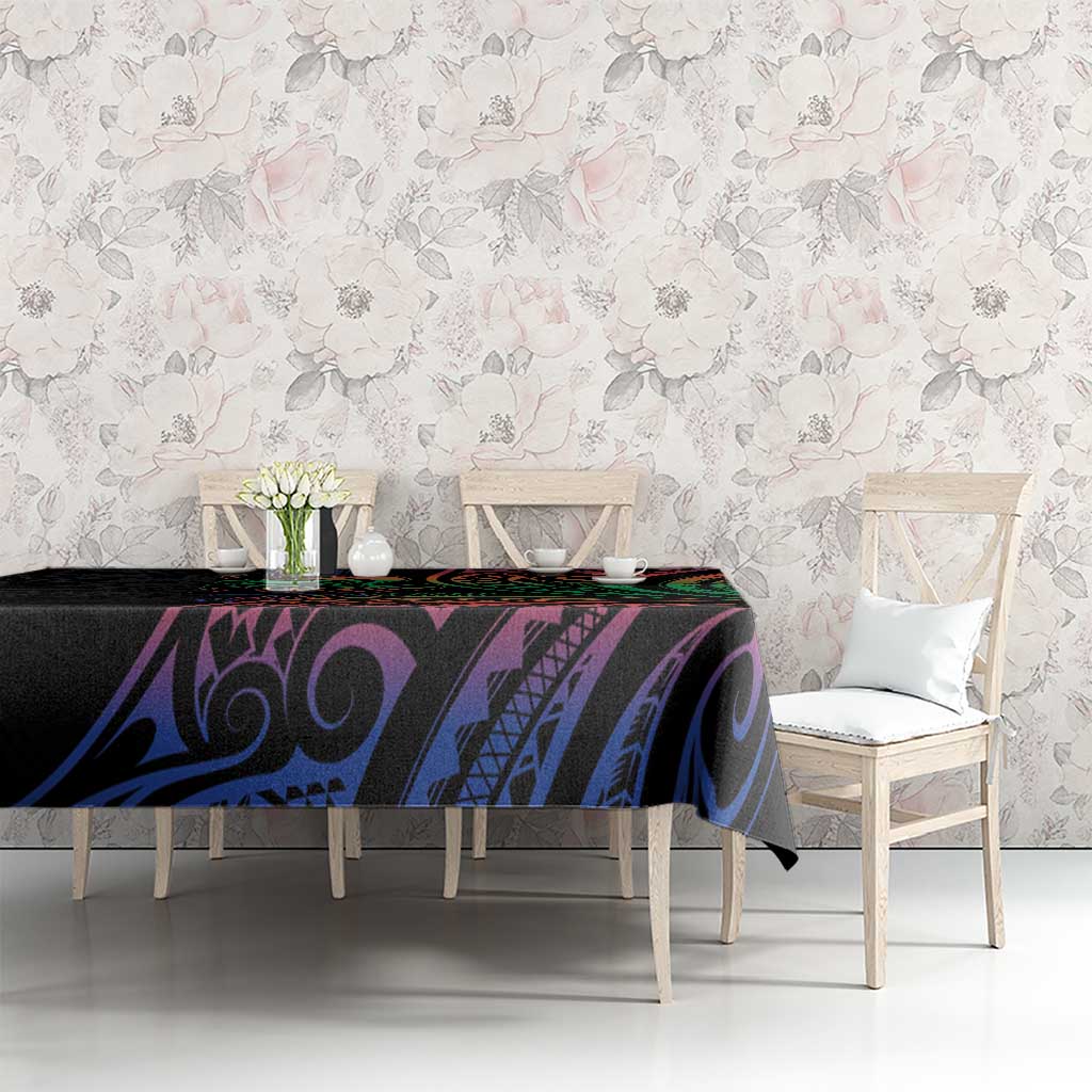New Caledonia Polynesian Tatoo Personalised Tablecloth LT9 - Polynesian Pride