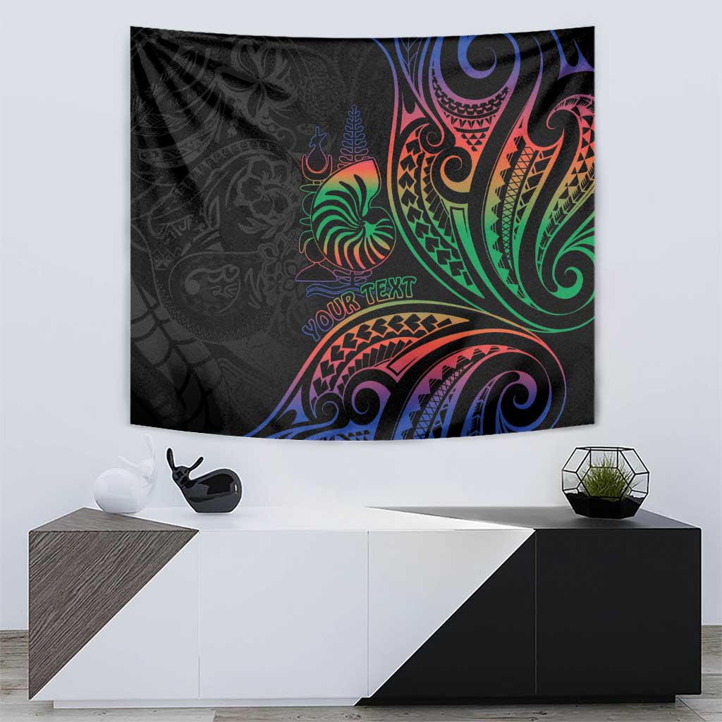 New Caledonia Polynesian Tatoo Personalised Tapestry LT9 - Polynesian Pride
