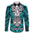 personalised-polynesia-skull-family-matching-mermaid-dress-and-hawaiian-shirt-with-boars-tusk-aqua-arty-vibe