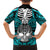 personalised-polynesia-skull-family-matching-off-shoulder-long-sleeve-dress-and-hawaiian-shirt-with-boars-tusk-aqua-arty-vibe