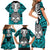 personalised-polynesia-skull-family-matching-short-sleeve-bodycon-dress-and-hawaiian-shirt-with-boars-tusk-aqua-arty-vibe