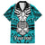 personalised-polynesia-skull-family-matching-short-sleeve-bodycon-dress-and-hawaiian-shirt-with-boars-tusk-aqua-arty-vibe