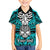 personalised-polynesia-skull-family-matching-short-sleeve-bodycon-dress-and-hawaiian-shirt-with-boars-tusk-aqua-arty-vibe