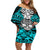 personalised-polynesia-skull-off-shoulder-short-dress-with-boars-tusk-aqua-arty-vibe