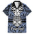 personalised-polynesia-skull-family-matching-short-sleeve-bodycon-dress-and-hawaiian-shirt-with-boars-tusk-blue-arty-vibe