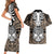 personalised-polynesia-skull-couples-matching-short-sleeve-bodycon-dress-and-hawaiian-shirt-with-boars-tusk-gold-arty-vibe