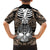 personalised-polynesia-skull-family-matching-long-sleeve-bodycon-dress-and-hawaiian-shirt-with-boars-tusk-gold-arty-vibe