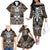 personalised-polynesia-skull-family-matching-off-shoulder-long-sleeve-dress-and-hawaiian-shirt-with-boars-tusk-gold-arty-vibe