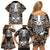 personalised-polynesia-skull-family-matching-off-shoulder-short-dress-and-hawaiian-shirt-with-boars-tusk-gold-arty-vibe