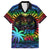 fiji-lgbt-family-matching-long-sleeve-bodycon-dress-and-hawaiian-shirt-love-is-love-tapa-pattern-rainbow-water-color