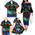 fiji-lgbt-family-matching-off-shoulder-long-sleeve-dress-and-hawaiian-shirt-love-is-love-tapa-pattern-rainbow-water-color