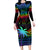 fiji-lgbt-long-sleeve-bodycon-dress-love-is-love-tapa-pattern-rainbow-water-color