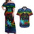 personalised-fiji-lgbt-couples-matching-off-shoulder-maxi-dress-and-hawaiian-shirt-love-is-love-tapa-pattern-rainbow-water-color