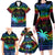 personalised-fiji-lgbt-family-matching-long-sleeve-bodycon-dress-and-hawaiian-shirt-love-is-love-tapa-pattern-rainbow-water-color