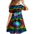 personalised-fiji-lgbt-family-matching-short-sleeve-bodycon-dress-and-hawaiian-shirt-love-is-love-tapa-pattern-rainbow-water-color