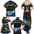 personalised-fiji-lgbt-family-matching-summer-maxi-dress-and-hawaiian-shirt-love-is-love-tapa-pattern-rainbow-water-color