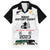 New Zealand South Africa Rugby Family Matching Long Sleeve Bodycon Dress and Hawaiian Shirt History Commemorative World Cup Winners Unique LT9 Dad's Shirt - Short Sleeve White - Polynesian Pride