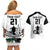 Custom New Zealand South Africa Rugby Couples Matching Off Shoulder Short Dress and Hawaiian Shirt History Commemorative World Cup Winners Unique LT9 - Polynesian Pride