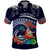 Felis Pusgua Guam Santa Polo Shirt Merry Christmas with Polynesian Tribal