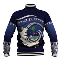 Hafai Adai Guam Guasalis Baseball Jacket Polynesian Tribal Pattern LT9 - Polynesian Pride