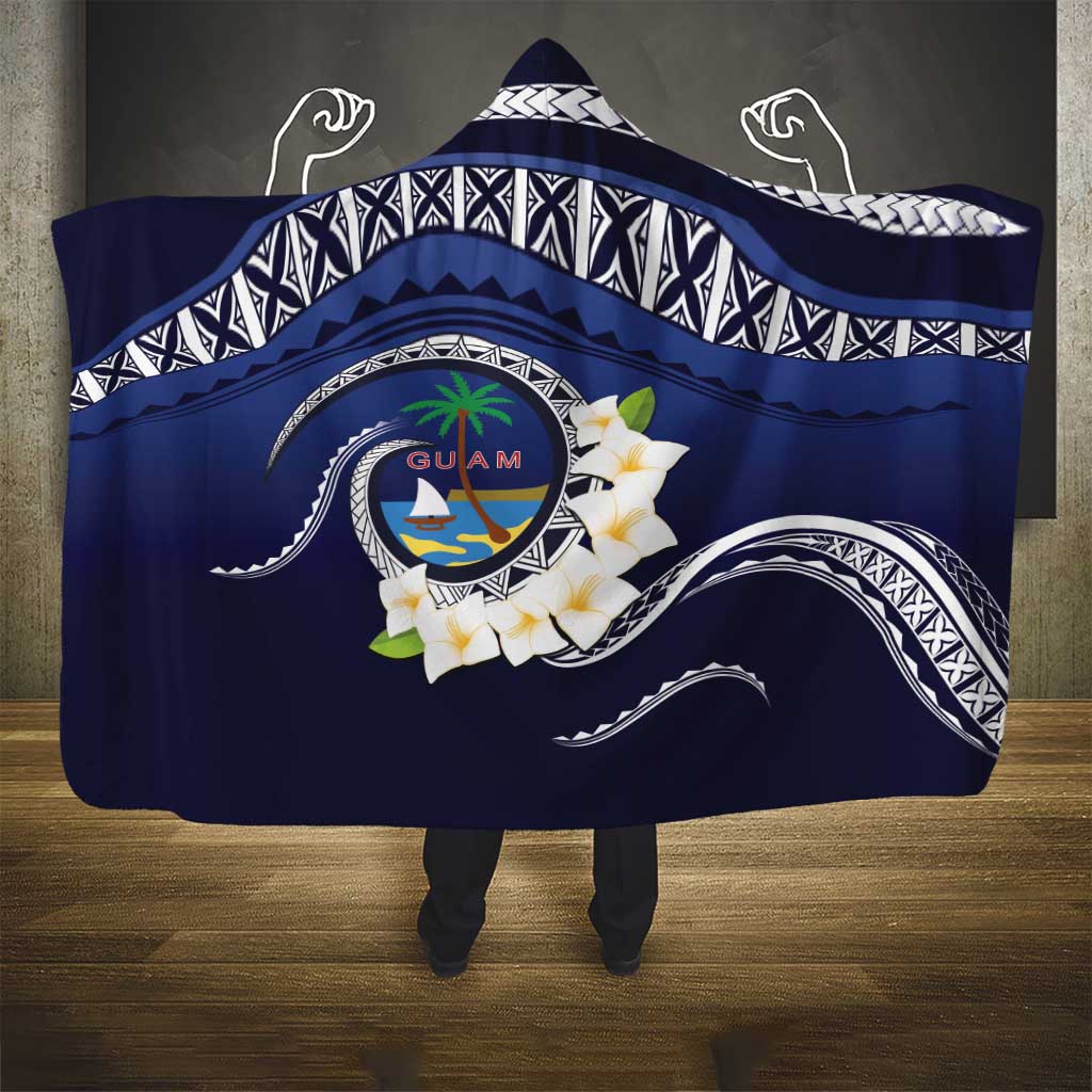 Hafai Adai Guam Guasalis Hooded Blanket Polynesian Tribal Pattern LT9 - Polynesian Pride