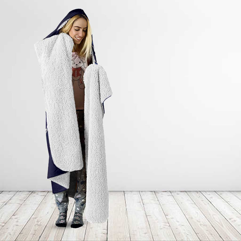 Hafai Adai Guam Guasalis Hooded Blanket Polynesian Tribal Pattern LT9 - Polynesian Pride