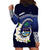 Hafai Adai Guam Guasalis Hoodie Dress Polynesian Tribal Pattern