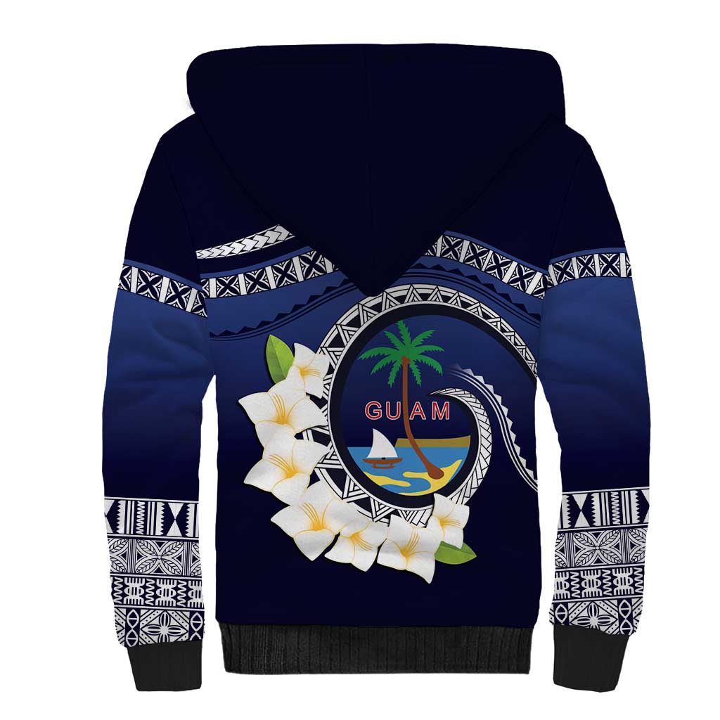 Hafai Adai Guam Guasalis Sherpa Hoodie Polynesian Tribal Pattern LT9 - Polynesian Pride