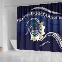 Hafai Adai Guam Guasalis Shower Curtain Polynesian Tribal Pattern LT9 - Polynesian Pride