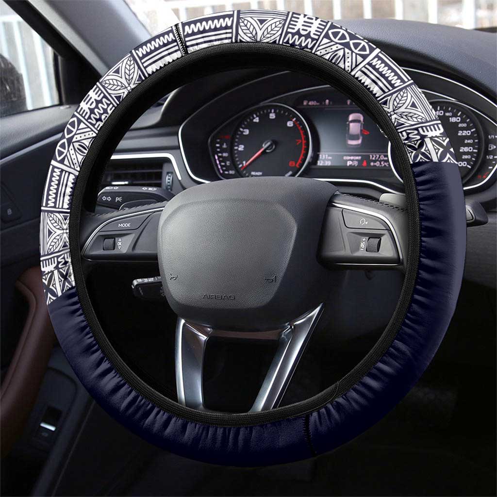 Hafai Adai Guam Guasalis Steering Wheel Cover Polynesian Tribal Pattern LT9 - Polynesian Pride