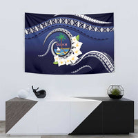 Hafai Adai Guam Guasalis Tapestry Polynesian Tribal Pattern LT9 - Polynesian Pride